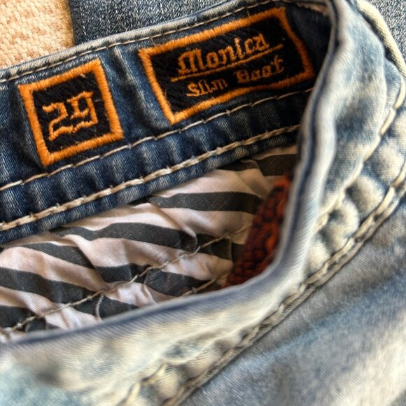 Rock Revival Jeans Size 29, Slim Boot - Picture 6 of 8